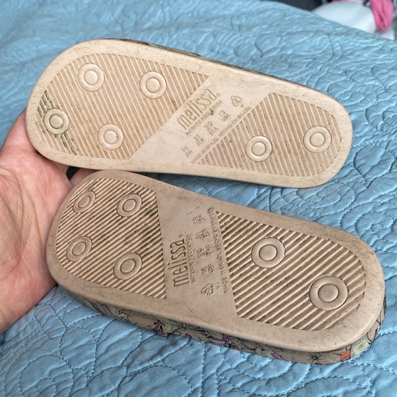 MELISSA PINK UNICORN MEL BEACH SLIDE SANDAL size 13 - Picture 2 of 4